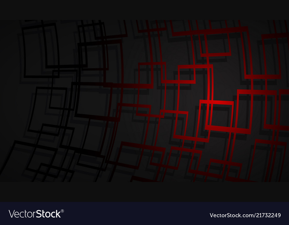 Abstract background of intersecting squares