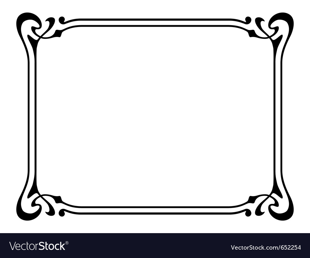 Picture Frame Vector Art