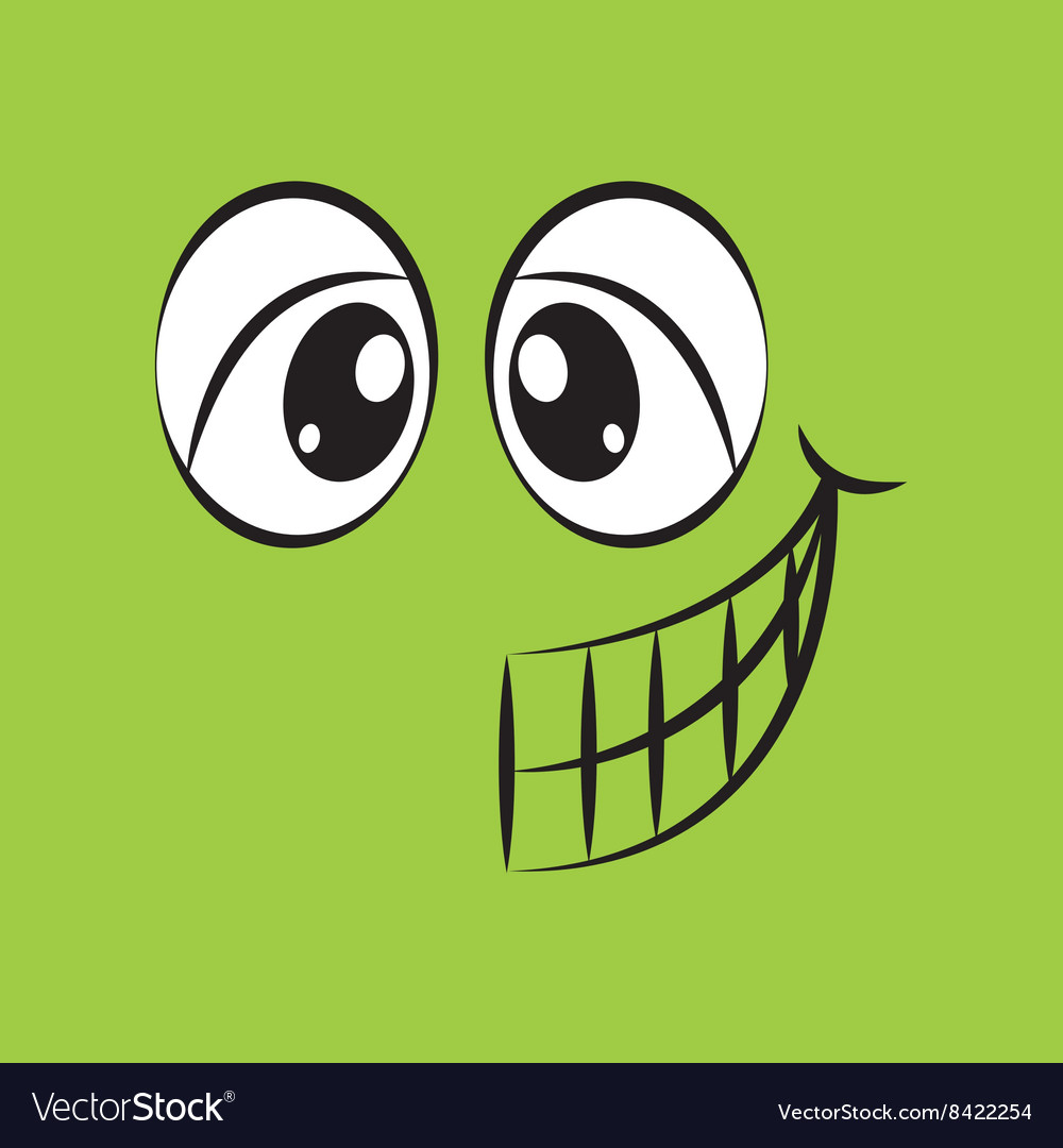 Expressive faces design Royalty Free Vector Image