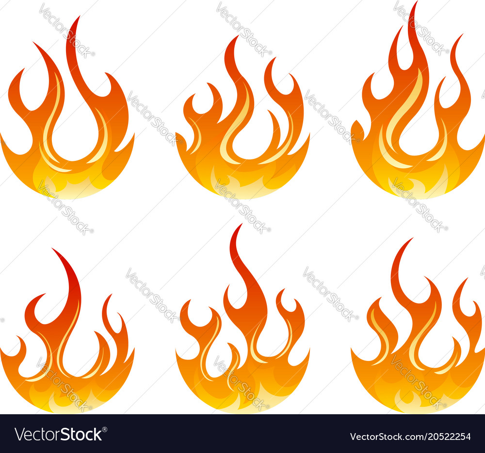 Set of fire design elements