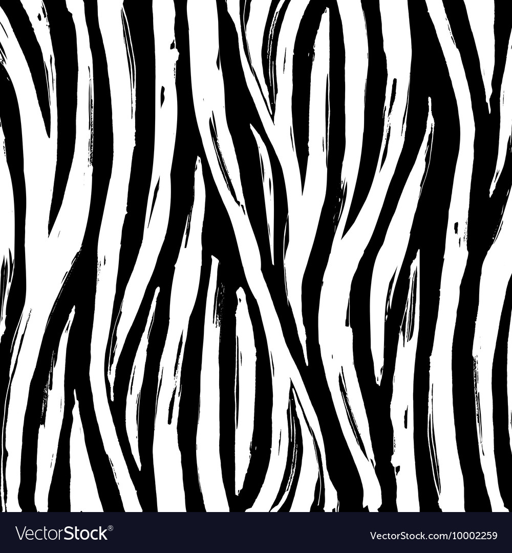 Zebra background pattern black and white Image