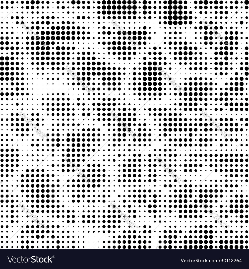 Halftone pattern set dots dotted texture Vector Image