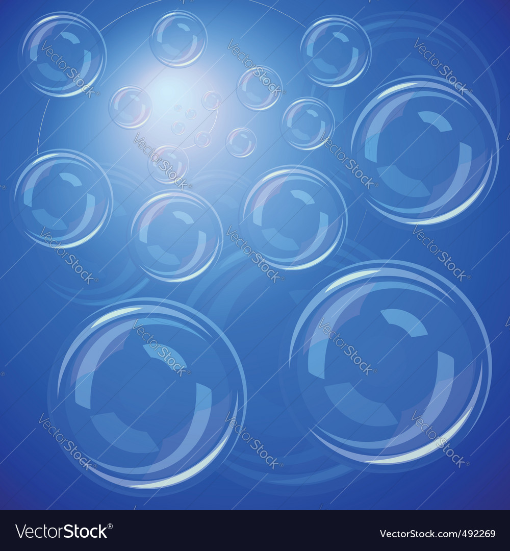 Bubbles texture Royalty Free Vector Image - VectorStock