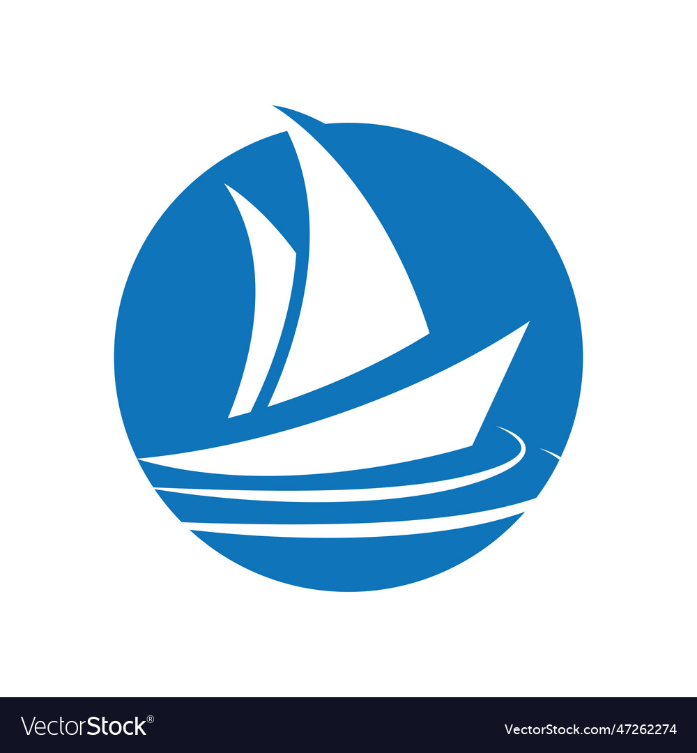 Cruise Ship Logo Images Royalty Free Vector Image