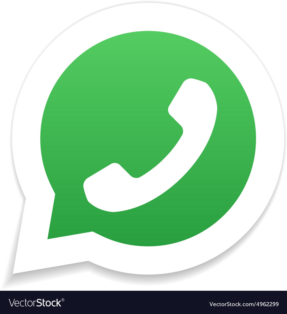 Green phone icon Royalty Free Vector Image - VectorStock