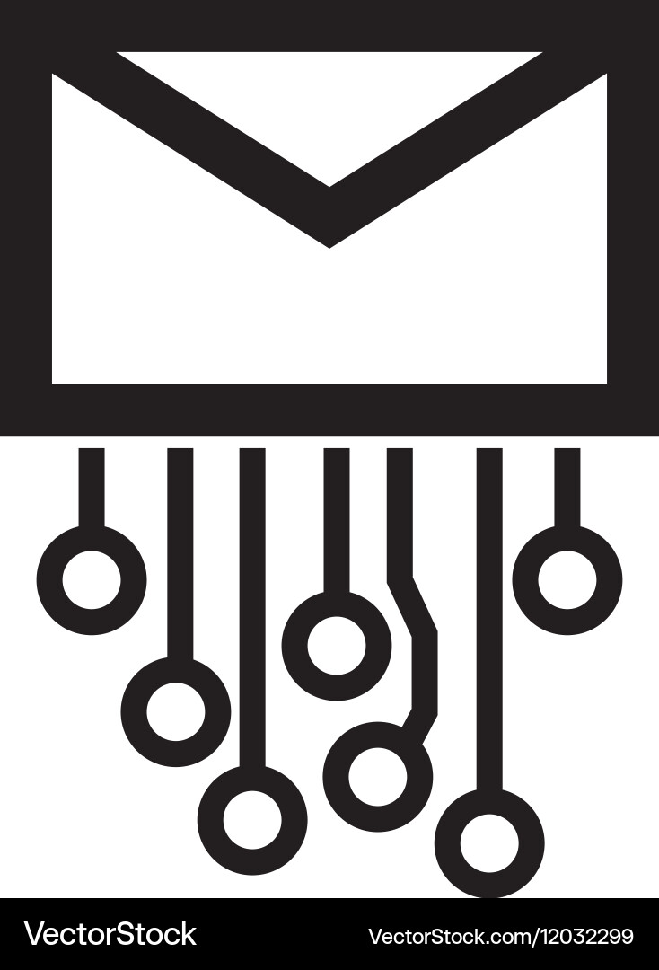 Logo mail Royalty Free Vector Image - VectorStock