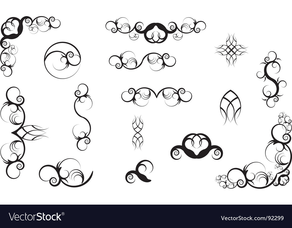 Swirl elements