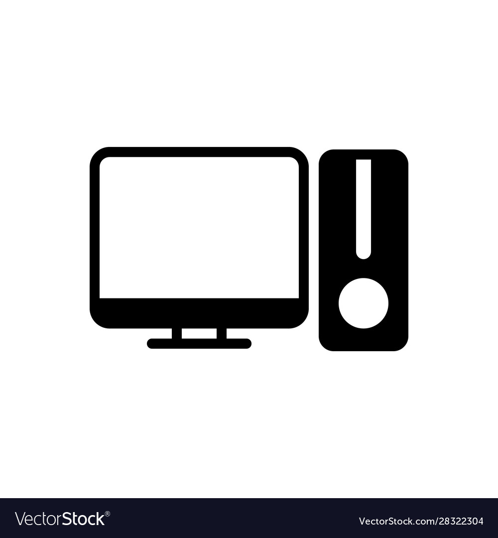 Pc Royalty Free Vector Image - VectorStock