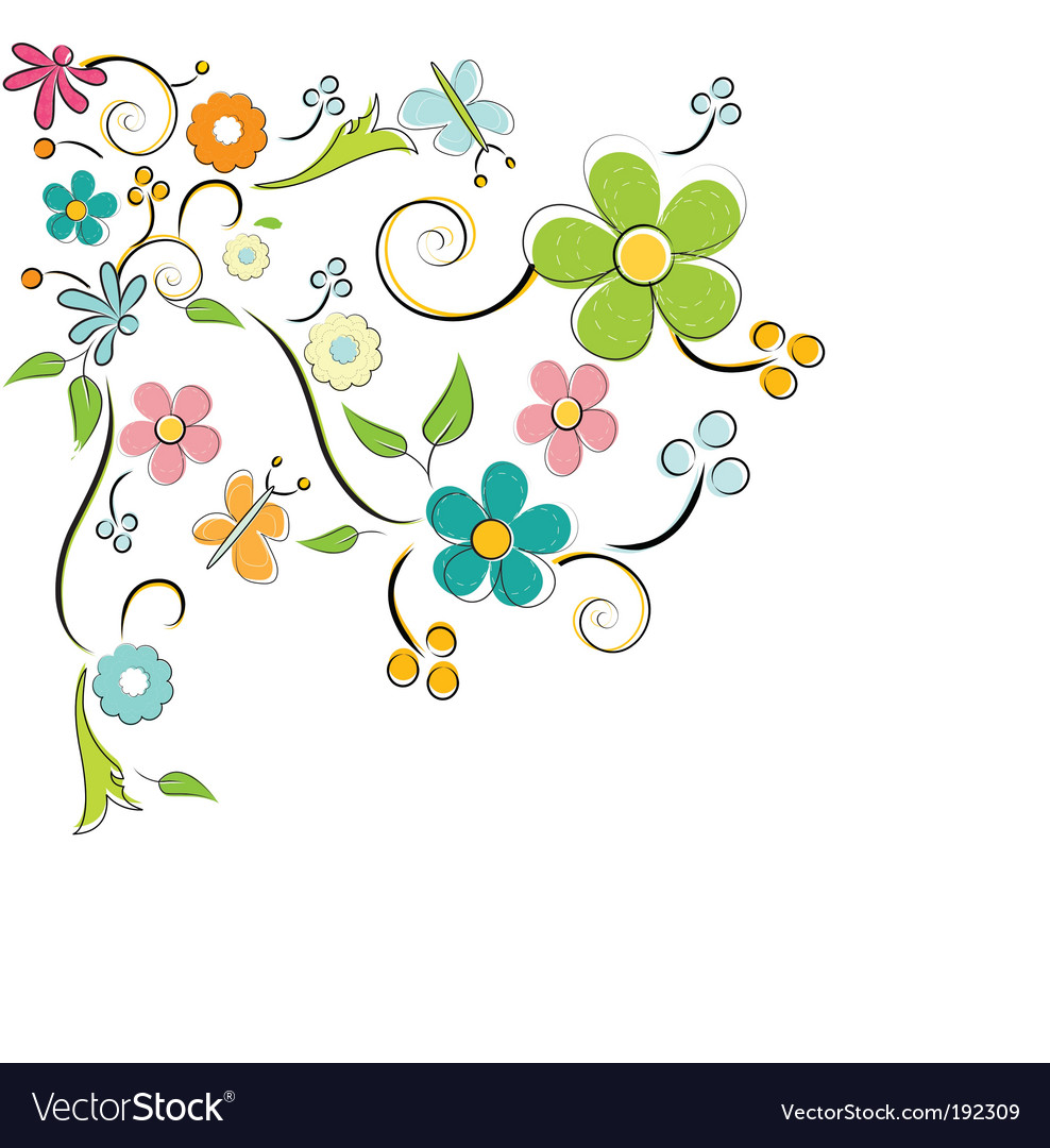Floral design elements