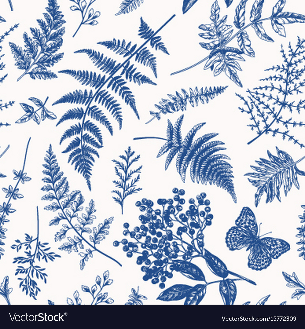 Floral seamless pattern Royalty Free Vector Image