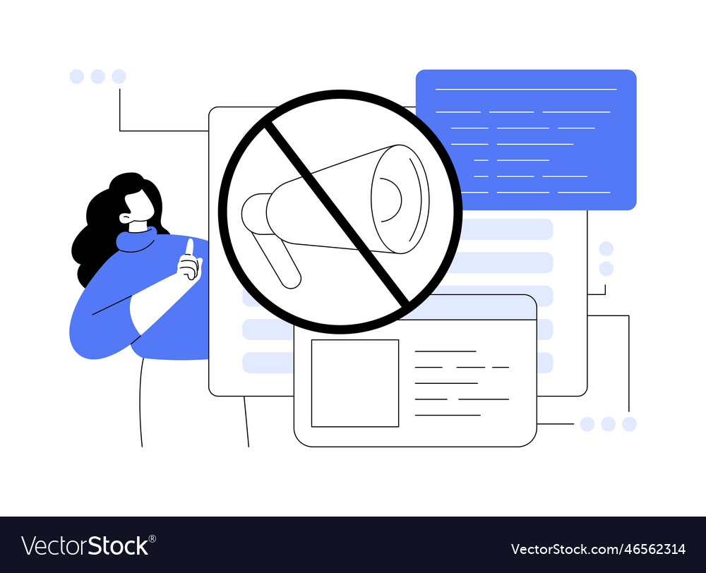 Fake News Abstract Concept Royalty Free Vector Image Fake News Abstract Concept Royalty Free Vector Image