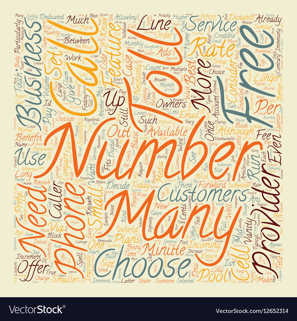 How To Get An Number For Your Business Text Vector Image how-to-get-an-number-for-your-business-text-vector-image