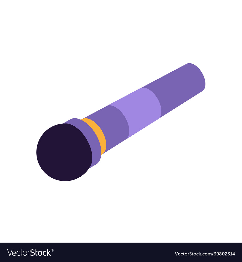 Isometric microphone icon