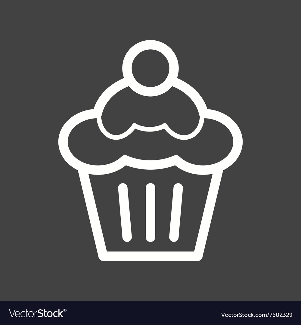 Cupcake Royalty Free Vector Image - VectorStock