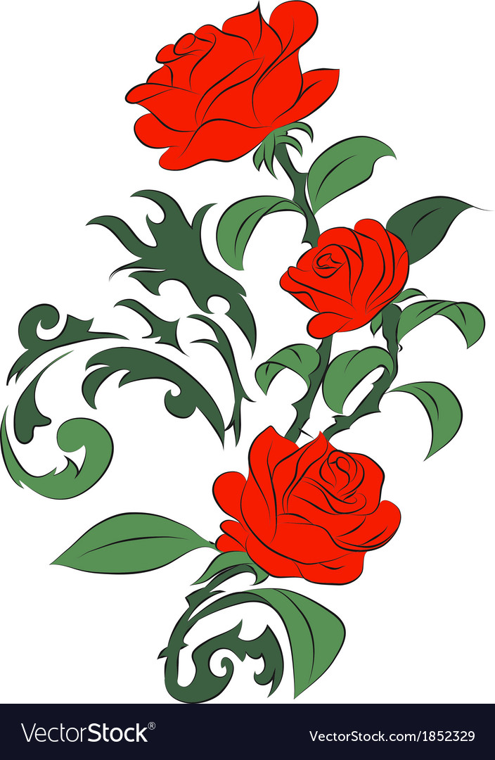 Red roses