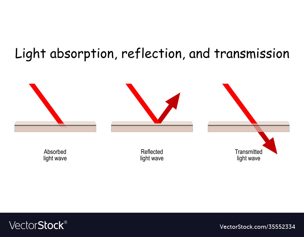 transmitted light