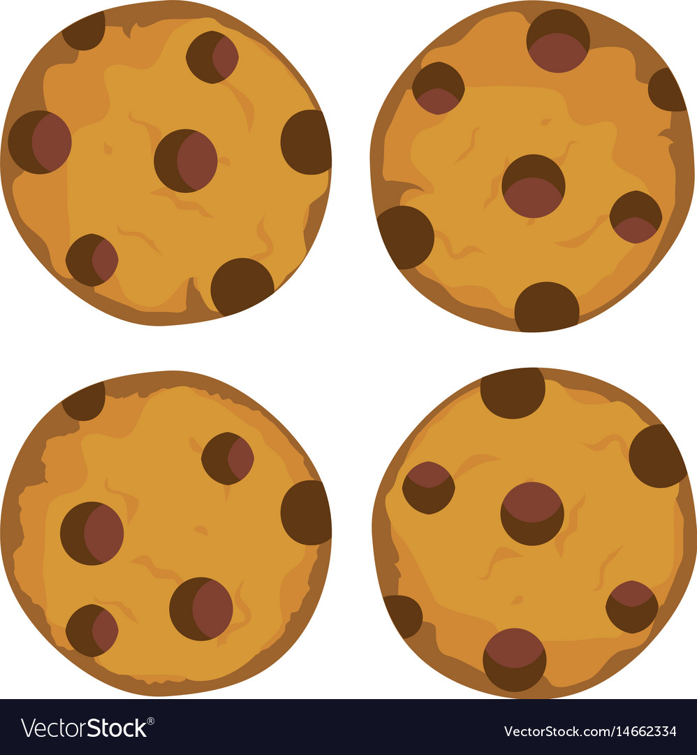 Cookie set Royalty Free Vector Image - VectorStock