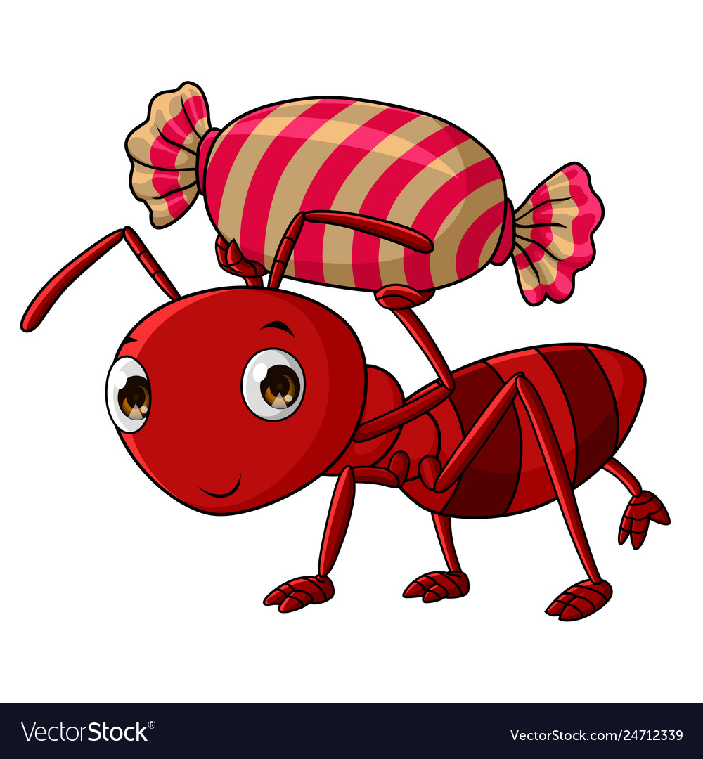 hard working ant clipart for kids