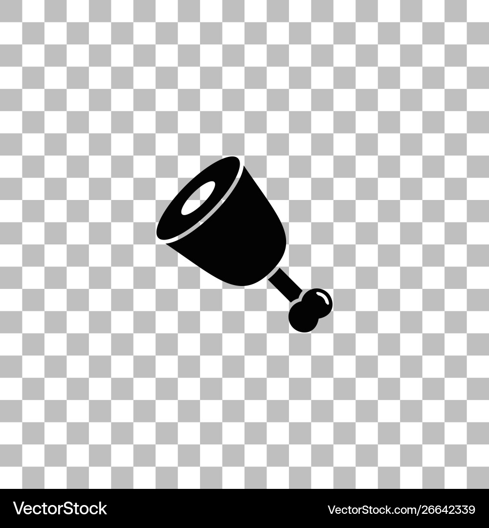 Meat icon flat Royalty Free Vector Image - VectorStock