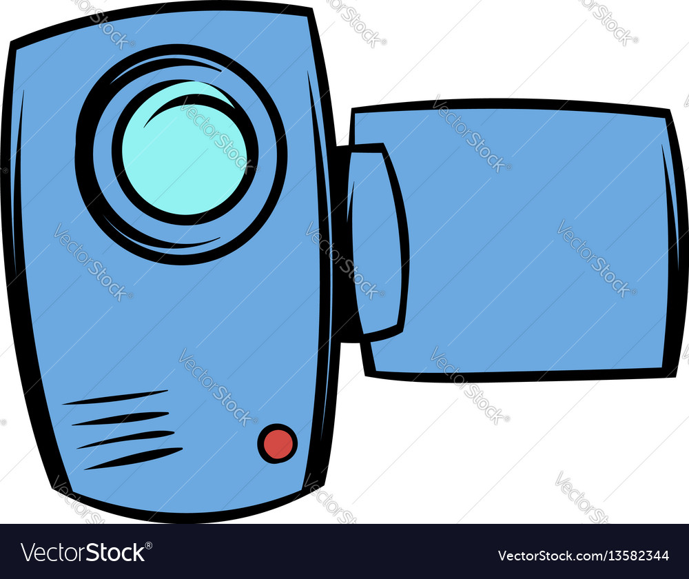 Camcorder icon cartoon Royalty Free Vector Image
