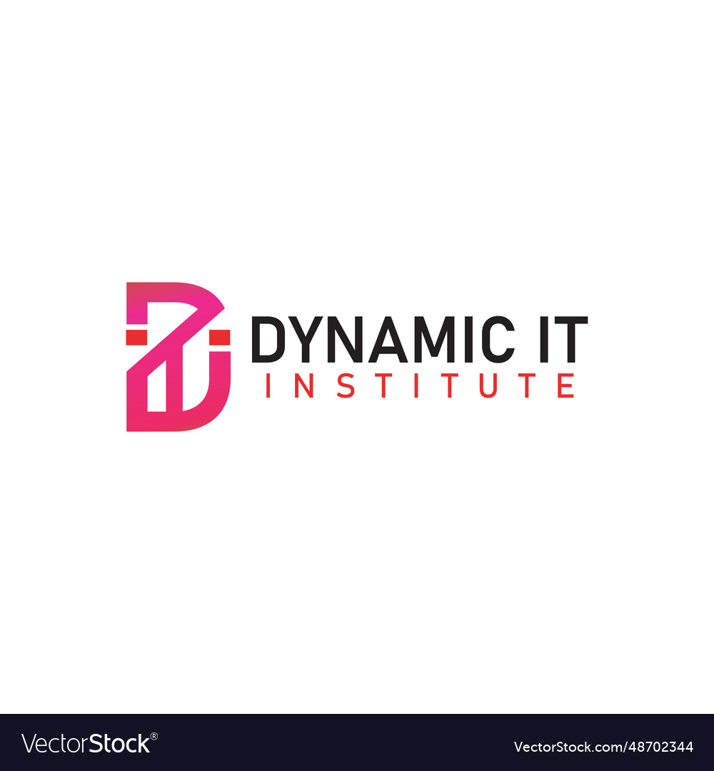 Diti logo Royalty Free Vector Image VectorStock