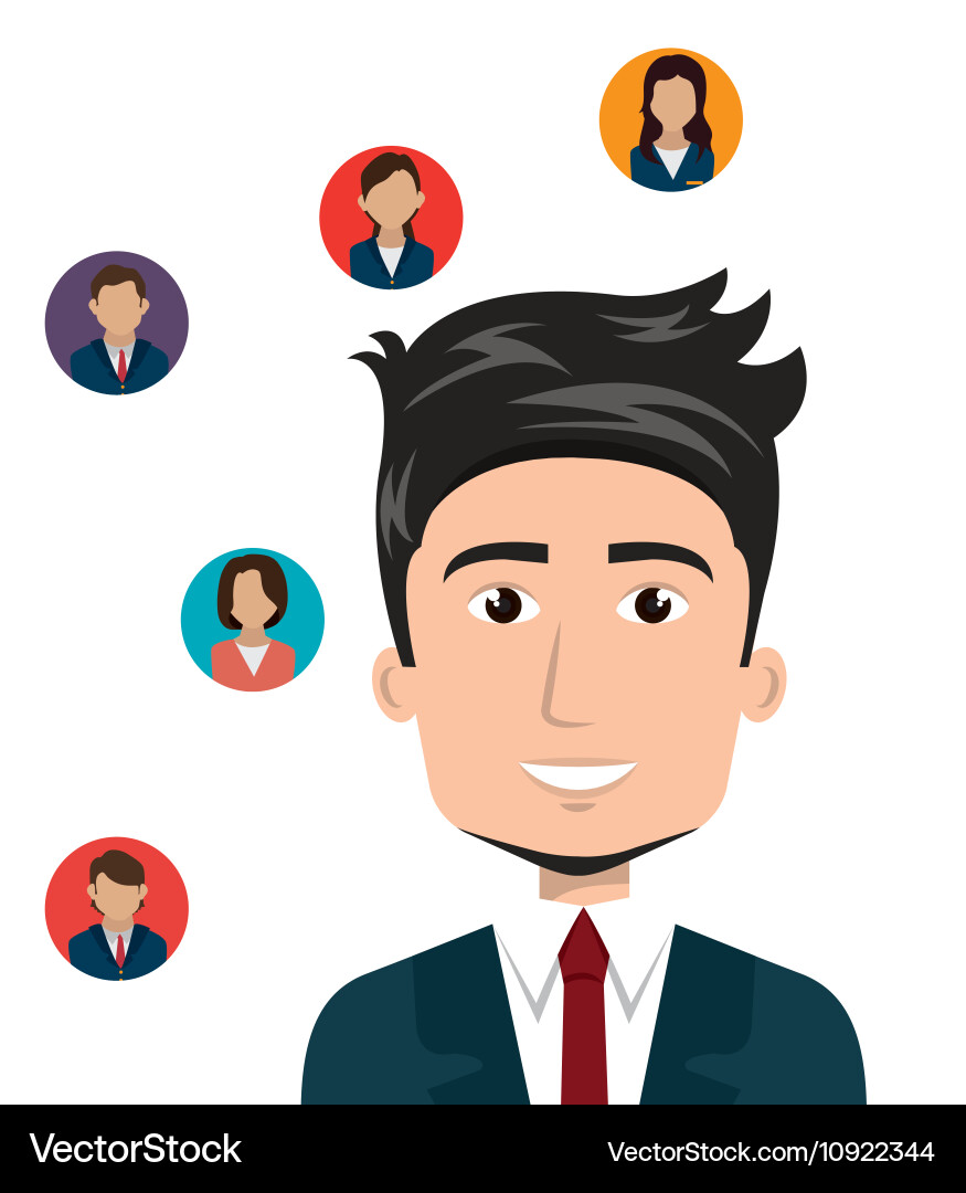 Human resources design Royalty Free Vector Image