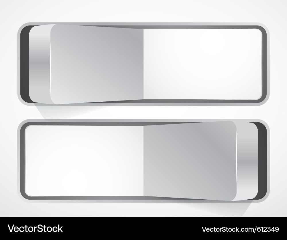 Toggle switch Royalty Free Vector Image - VectorStock