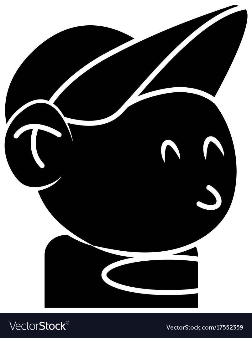 Cool guy cartoon Royalty Free Vector Image - VectorStock
