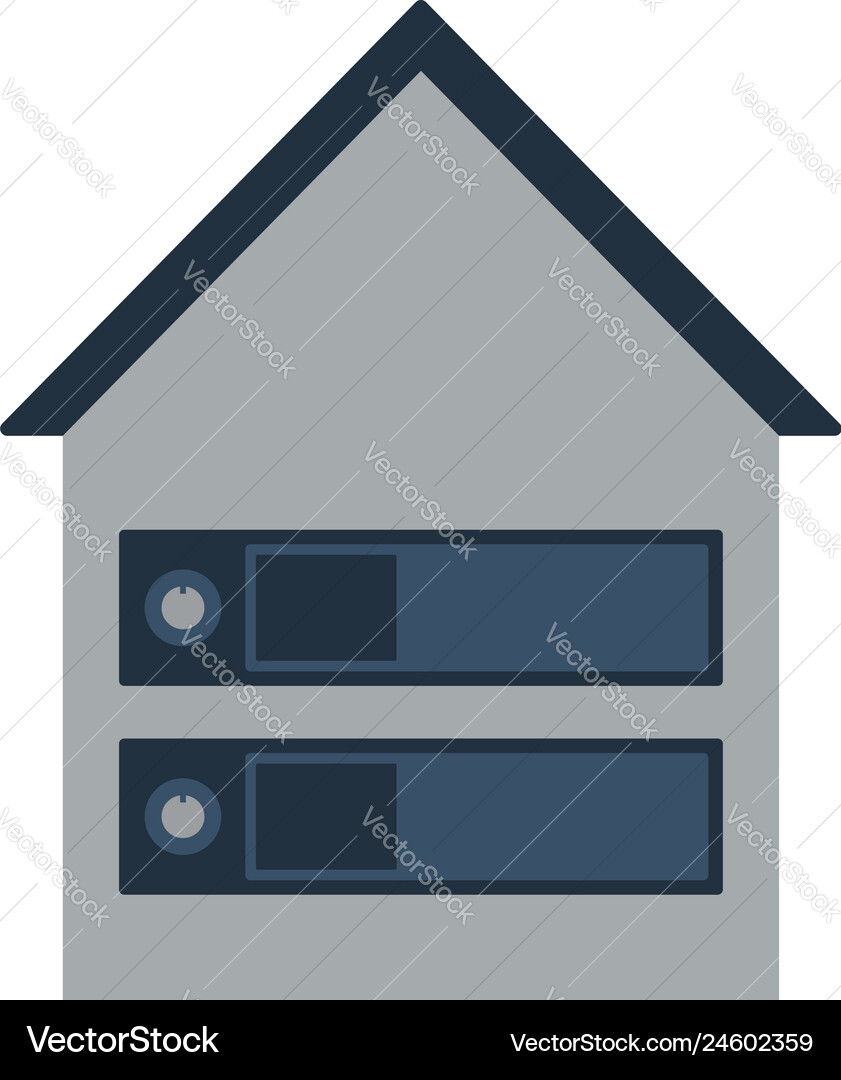 Datacenter icon Royalty Free Vector Image - VectorStock