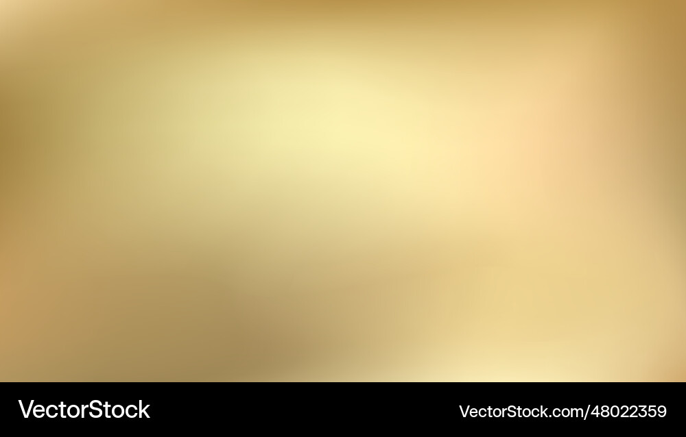 Golden background abstract gold metal gradient Vector Image