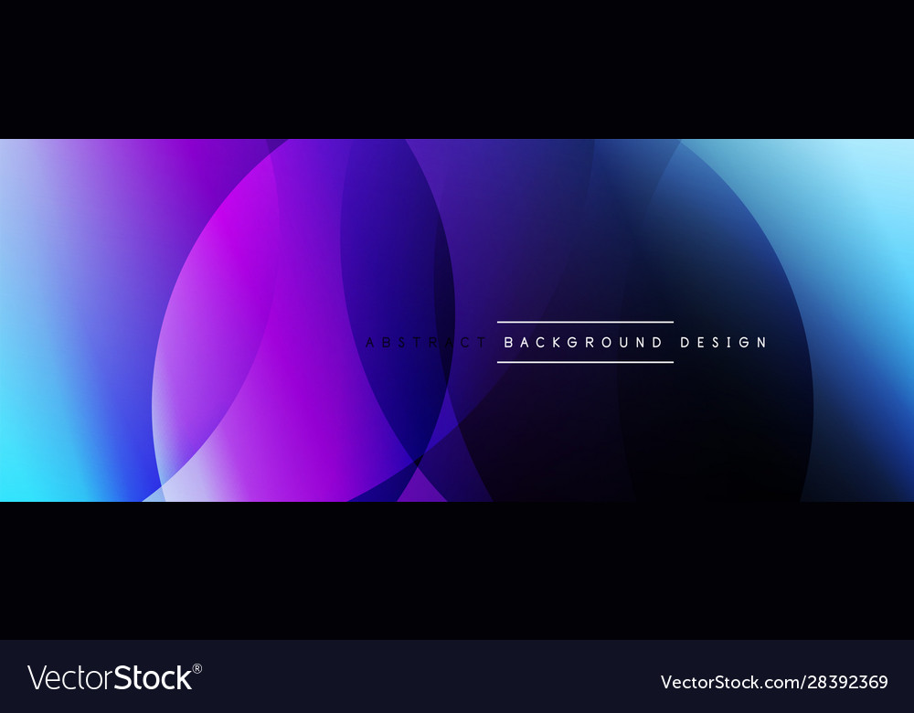 Dynamic trendy simple fluid color gradient Vector Image