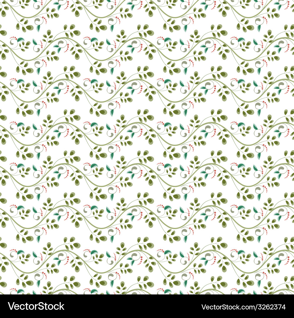 Floral pattern seamless texture Royalty Free Vector Image