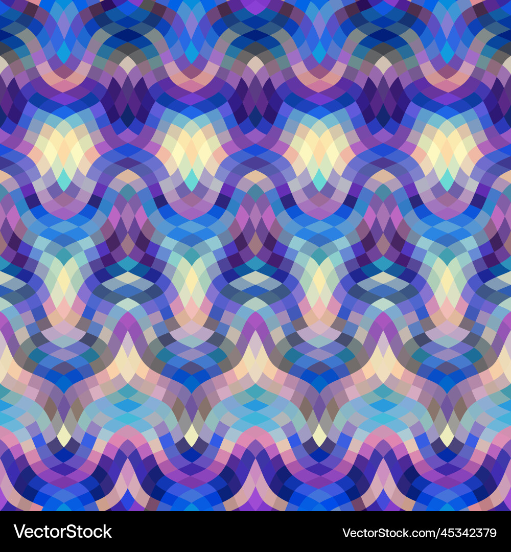 Geometric abstract pattern in low poly style Vector Image