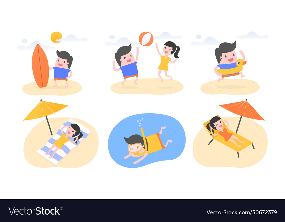 Summer vector image Summer