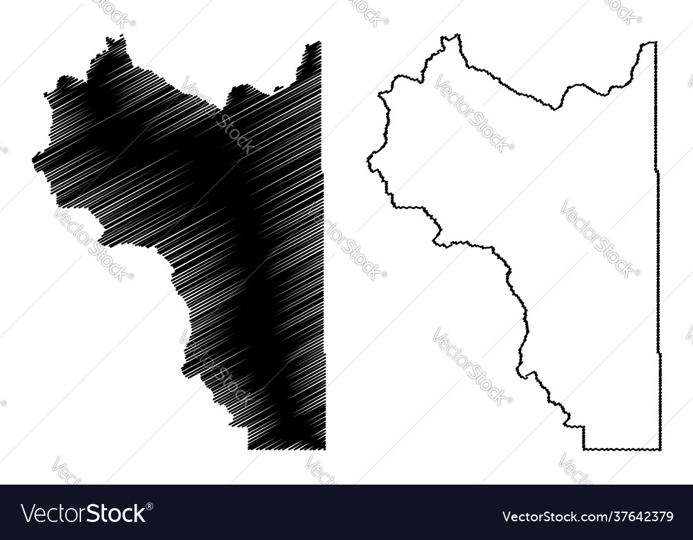 Wasatch County State Utah Us County United Vector Image