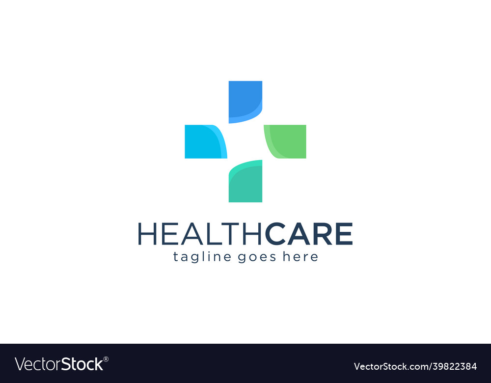 Cross sign medical logo health symbol pharmacy Vector Image