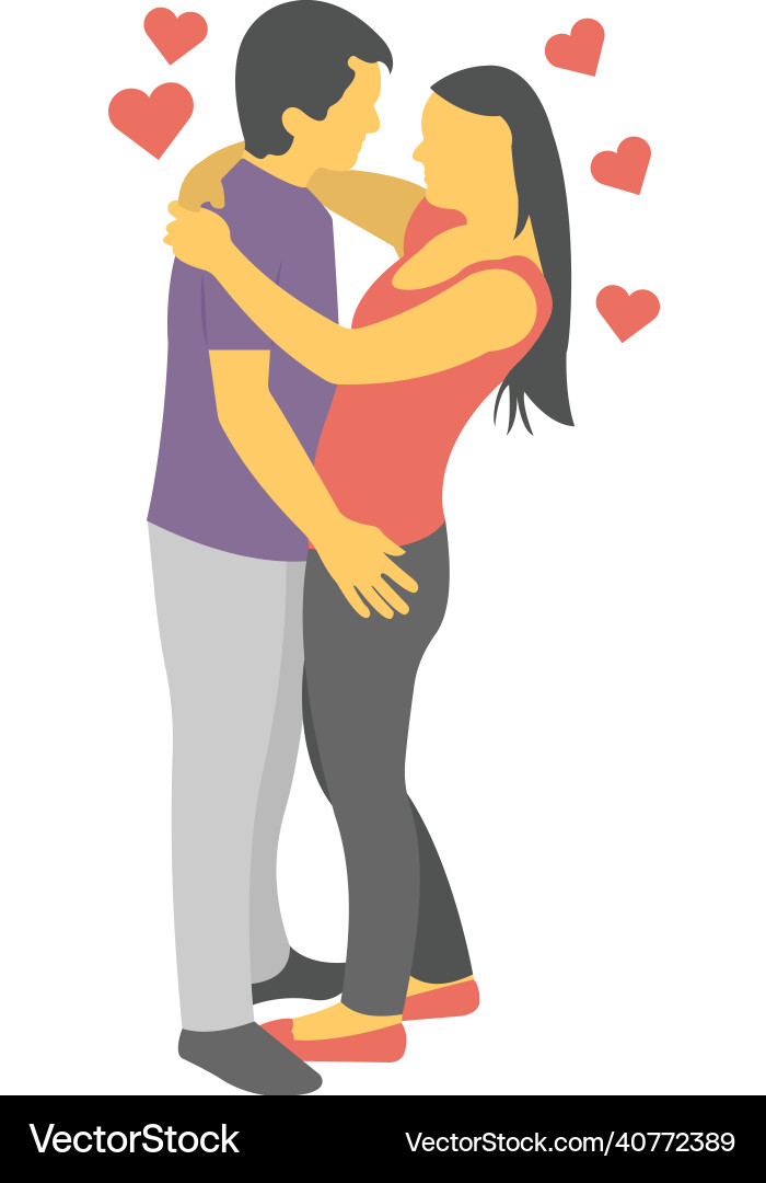 Couple dance Royalty Free Vector Image - VectorStock