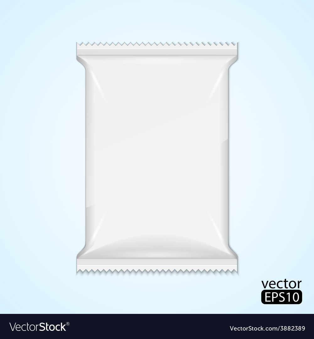 white wet wipes package