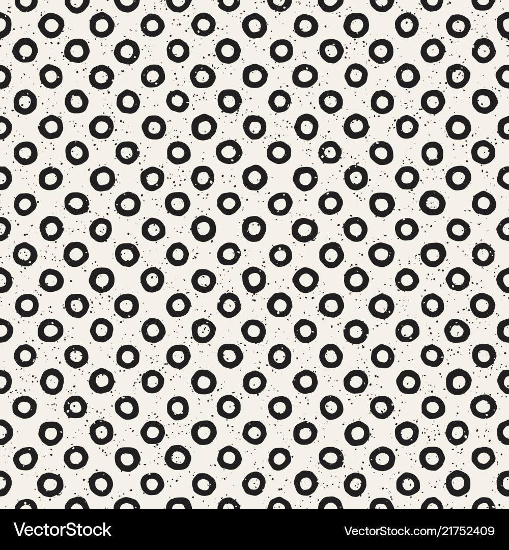 Hand drawn seamless pattern abstract geometric Vector Image