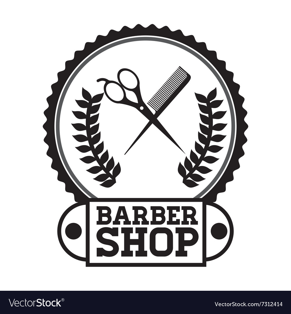 Barber Shop Design Royalty Free Vector Image - Vectorstock