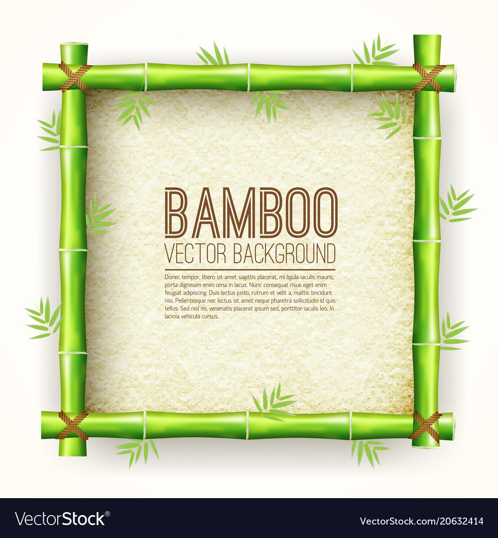 bamboo template
