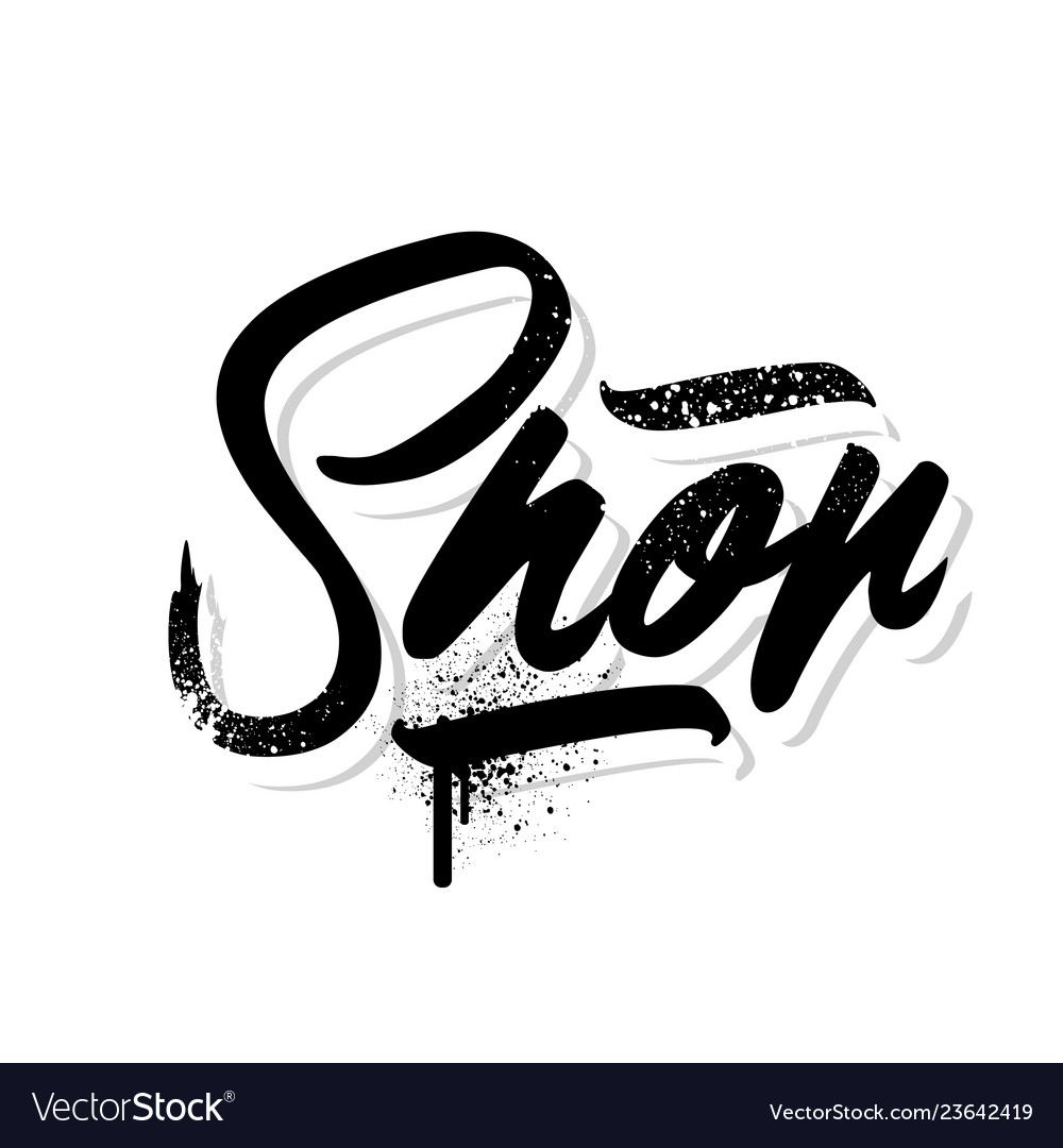 Shop vector image Shop
