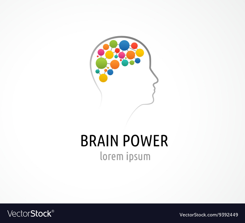 Smart brain схемы сборки Brain creative mind man head learning icons Vector Image