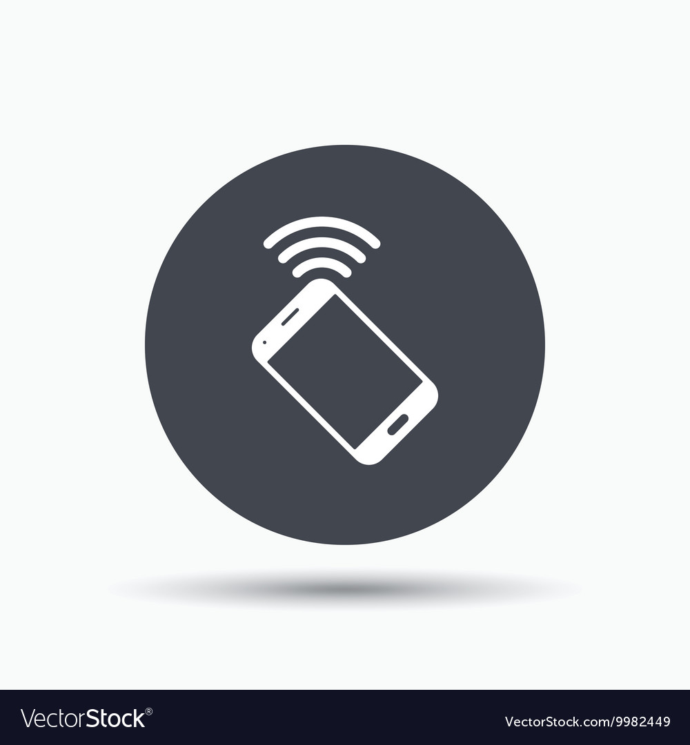 Cellphone icon mobile phone communication Vector Image