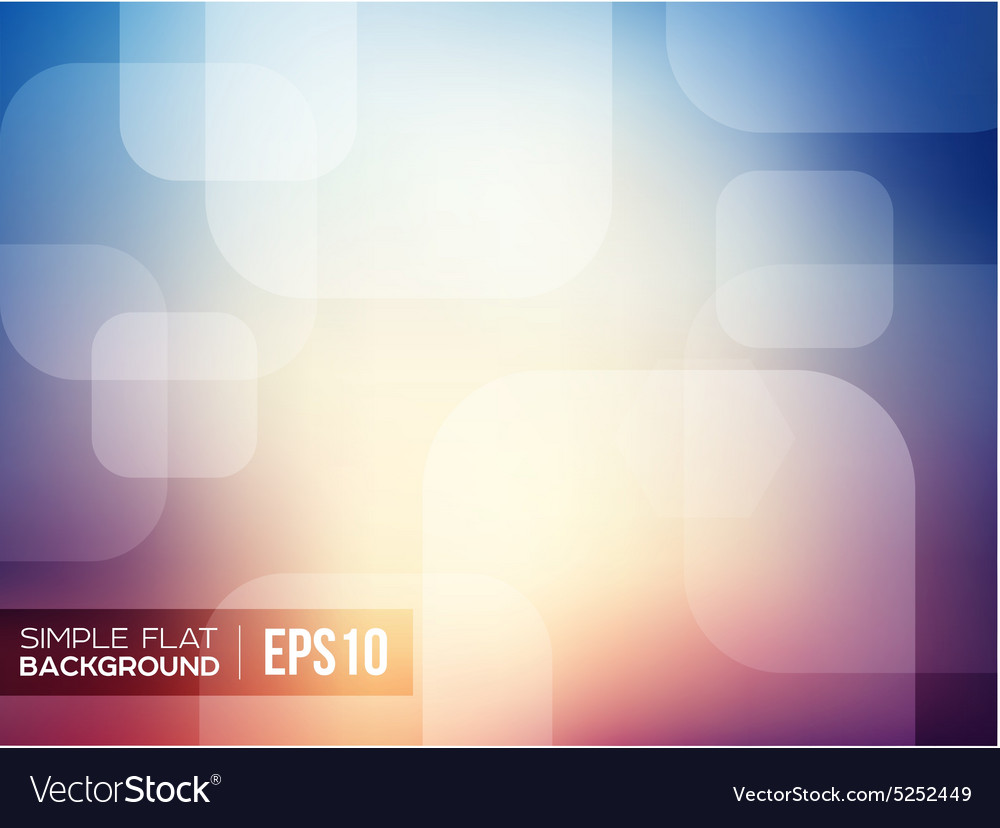 Simple flat gradient background Royalty Free Vector Image