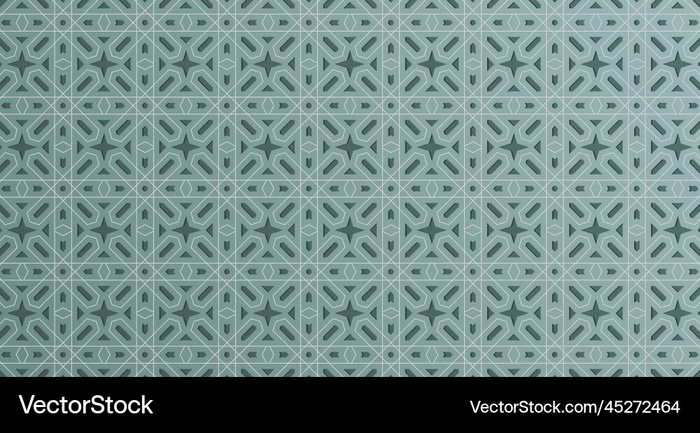 Arabic pattern background islamic ornament Vector Image