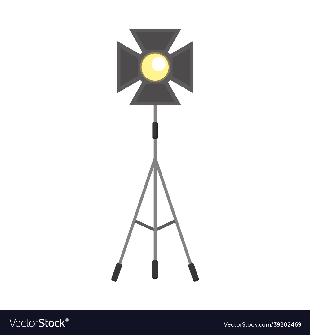 Spotlight Device Icon Royalty Free Vector Image