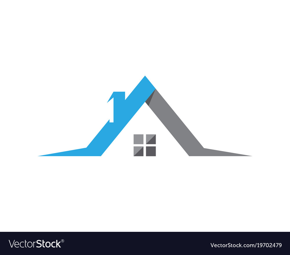 Property and construction logo design Royalty Free Vector