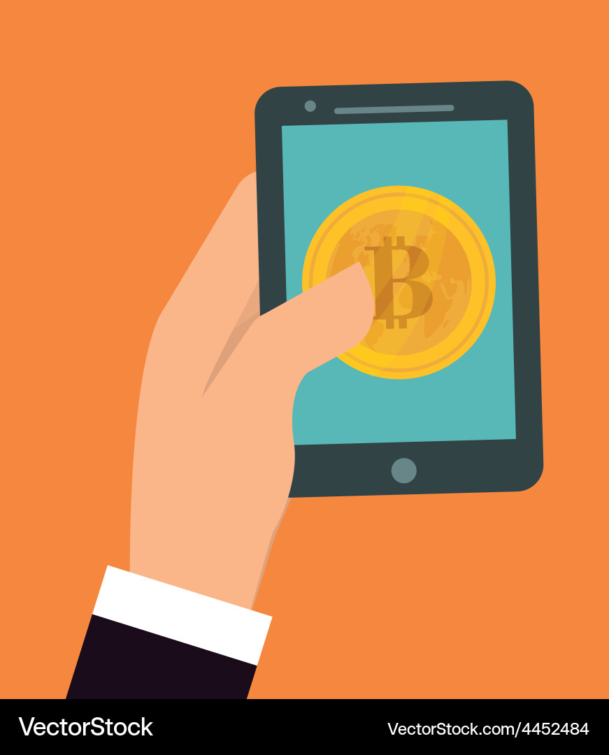 Bitcoin Vector Design Bitcoin design Royalty Free Vector Image - VectorStock