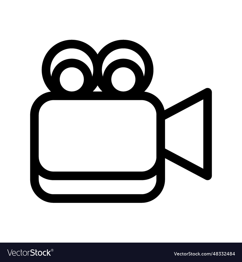 Movie camera icon